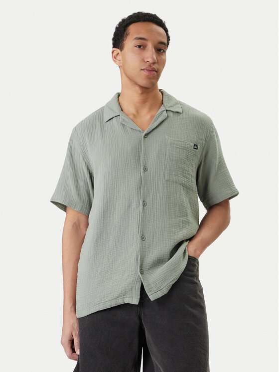 Quiksilver Quiksilver Särk W126-QSMST-1009 Roheline Regular Fit