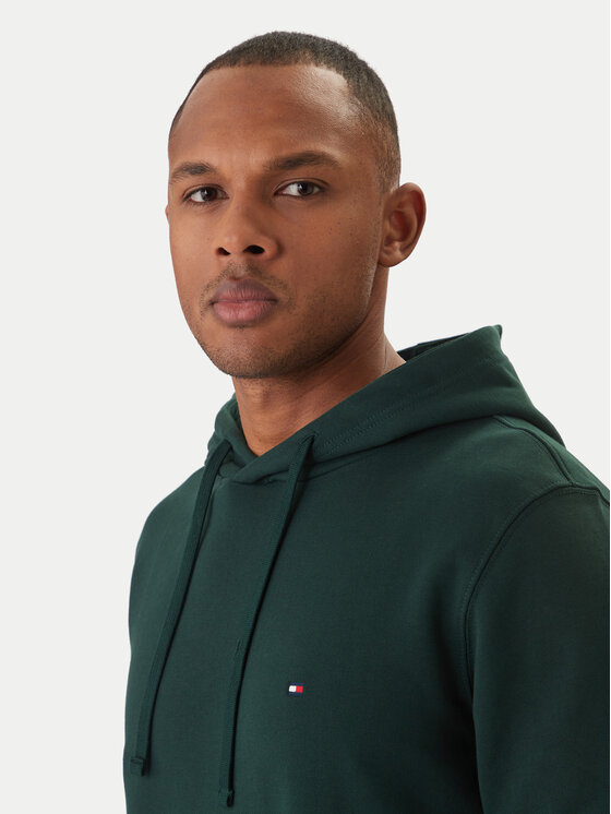 Tommy Hilfiger Tommy Hilfiger Mikina Essential MW0MW37235 Zelená Regular Fit