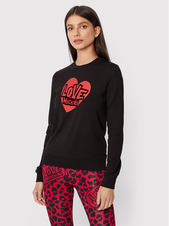 LOVE MOSCHINO Jopa W630224E 2374 Črna Regular Fit