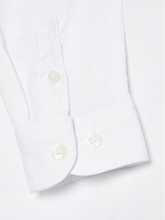 Tommy Hilfiger Tommy Hilfiger Camicia Oxford KB0KB06964 D Bianco Regular Fit