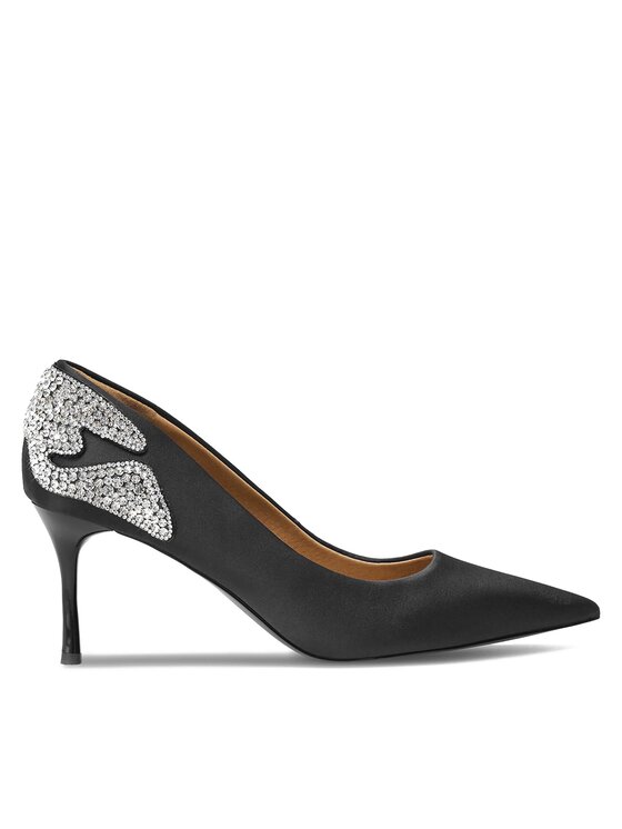 Pantofi cu toc subțire Sergio Bardi WC31-JS3389K-2SB Negru