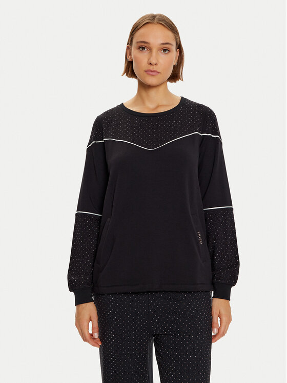 Liu Jo Liu Jo Bluză TF4270 FS576 Negru Regular Fit