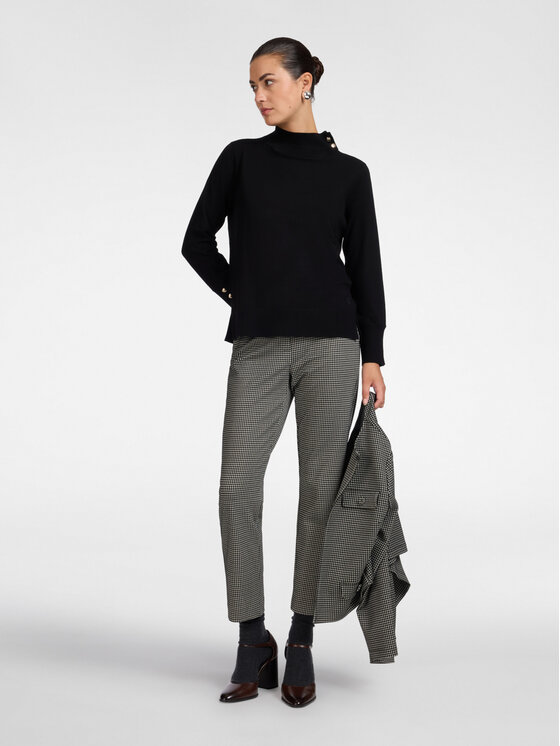 Elena Mirò Elena Mirò Sweter M039Z000800N033 Czarny Regular Fit