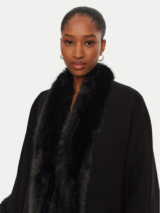 YES LONDON YES LONDON Wollmantel CD1193/ECO Schwarz Regular Fit