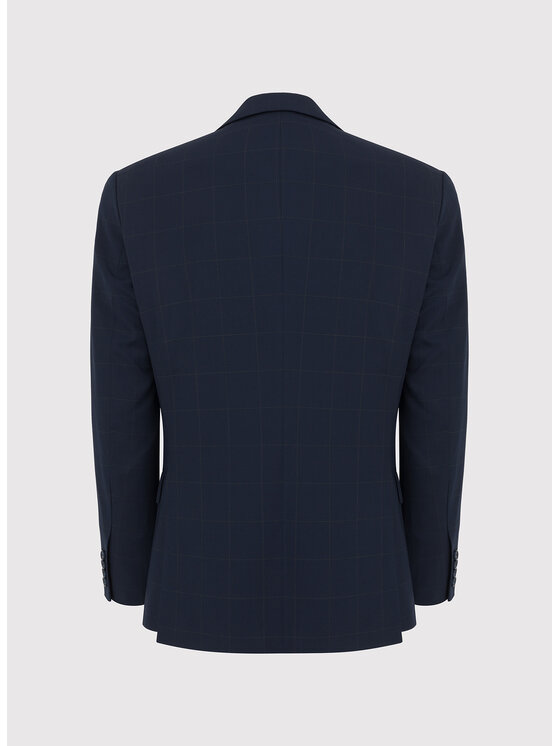 Pako Lorente Pako Lorente Marynarka P23SF-3G-012 Granatowy Slim Fit