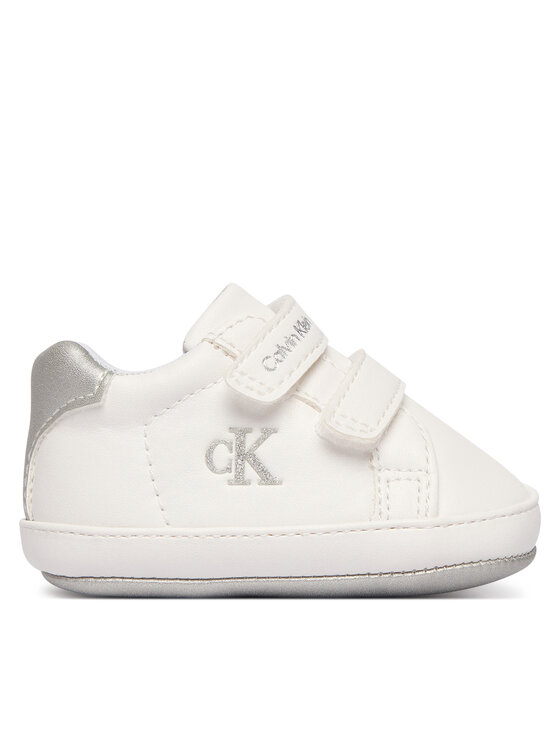Calvin Klein Pantofiori pentru bebeluși V0A9-83201-1582 Alb