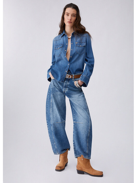 Liu Jo Liu Jo Jeans UA6113D485478976 Celeste Regular Fit