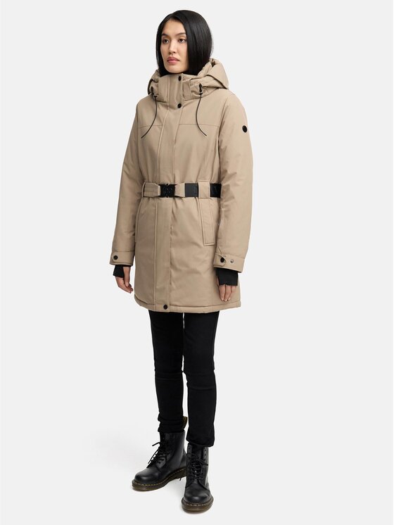 Navahoo Navahoo Kurtka zimowa Frostkuss Szary Regular Fit