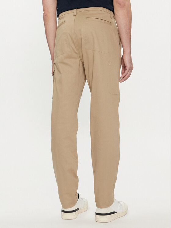 Aeronautica Militare Aeronautica Militare Hlače iz tkanine 241PA1579CT3247 Bež Slim Fit