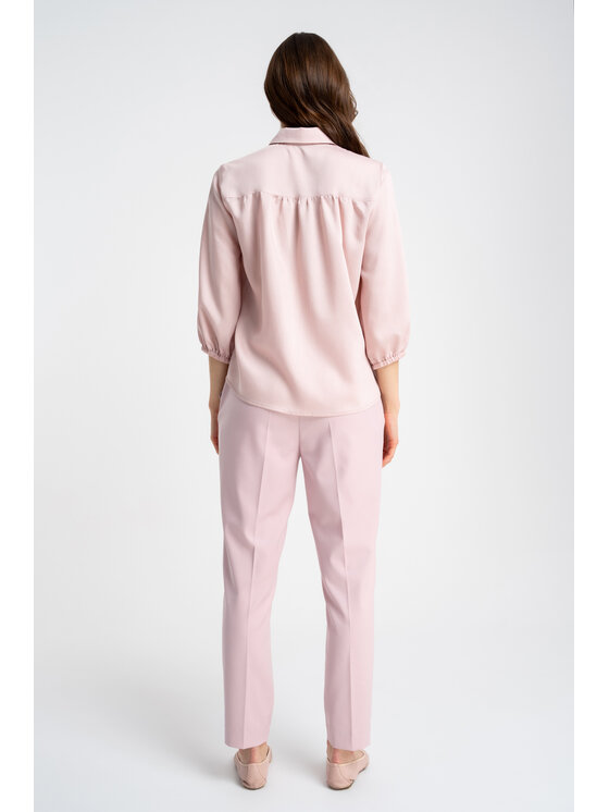 CLICK CLICK Πουκάμισο 10-6755 Ροζ Regular Fit
