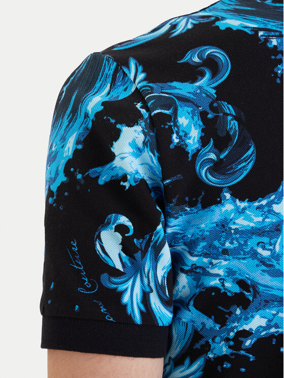 Versace Jeans Couture Versace Jeans Couture Polo 80GAG6S0 JS549 Blu Regular Fit