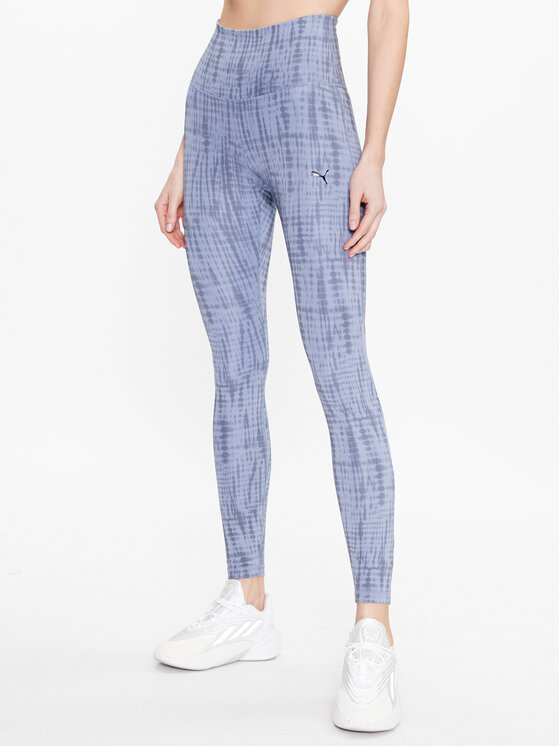 Puma Puma Легінси Studio Aop Trend Tight 523144 Голубий Slim Fit