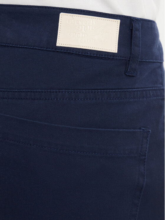 Beverly Hills Polo Club Beverly Hills Polo Club Chinos P-SS26W-T586585 Dunkelblau Slim Fit