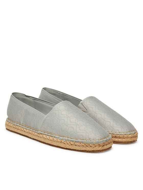 Calvin Klein Calvin Klein Espadrilles Flat Espadrille - Jacq HW0HW02467 Grau