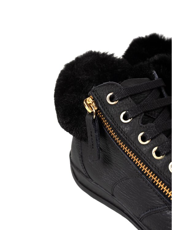 Geox Geox Sneakersy D9468E046BH Černá