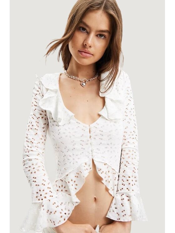 Desigual Desigual T-Shirt TS LORNA Λευκό Shirt Fit