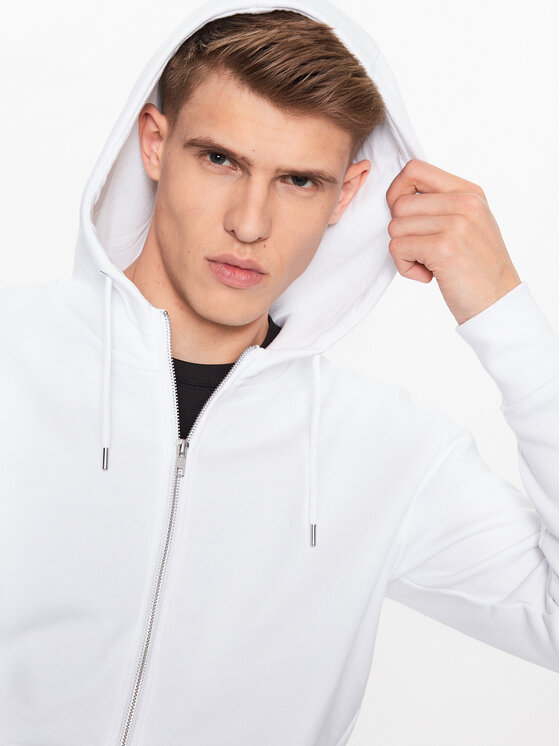 Solid Solid Суитшърт 21107421 Бял Regular Fit