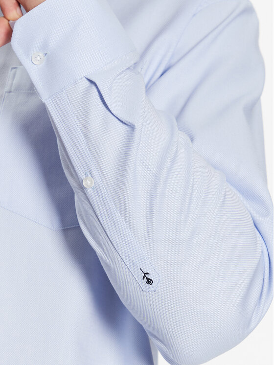 Seidensticker Seidensticker Camicia 01.193650 Blu Regular Fit