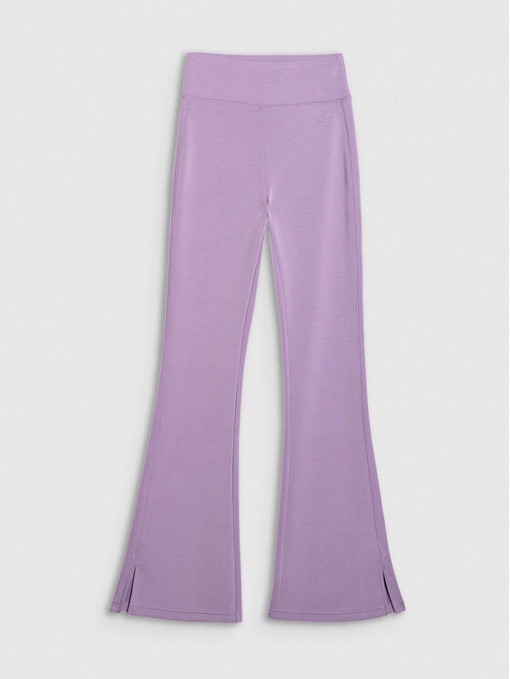 4F 4F Legginsy SMART OFFICE Fioletowy
