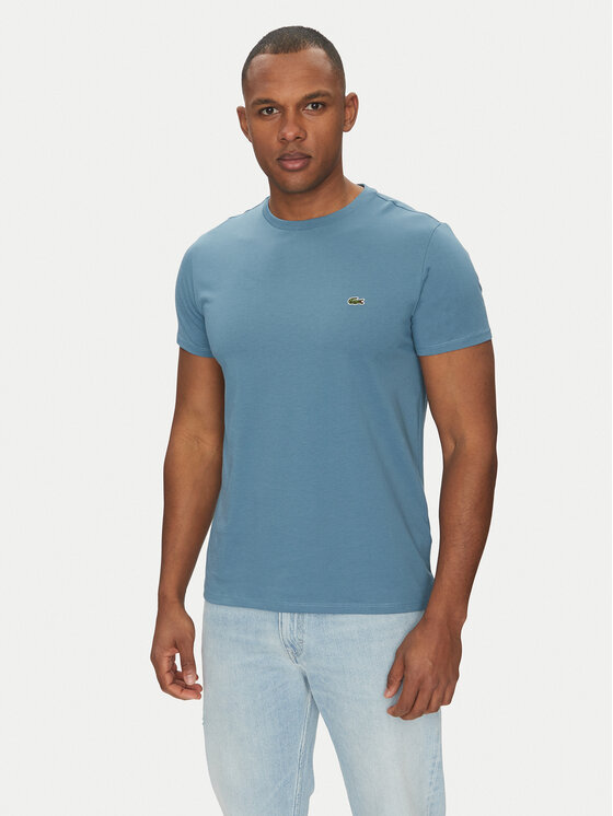 Męski T-Shirt Lacoste, Rozmiar 2, Zielony, TH6709