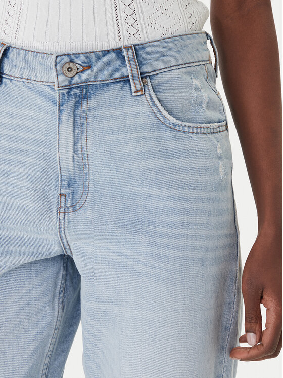 Fracomina Fracomina Farmer FP26SVD005D47103 Kék Straight Leg