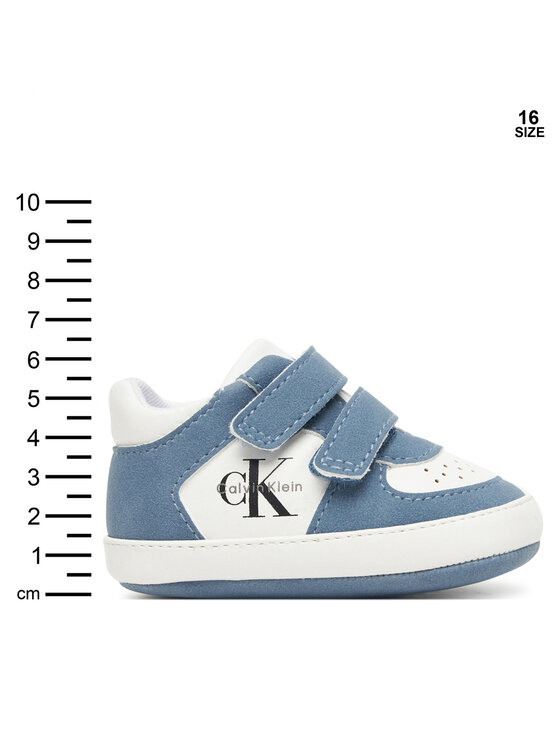 Calvin Klein Calvin Klein Superge Low Cut Velcro V0B9-83146-1755 Modra