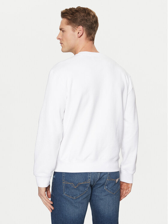 Guess Jeans Guess Jeans Felpa M5RQ41 KCPR1 Bianco Regular Fit