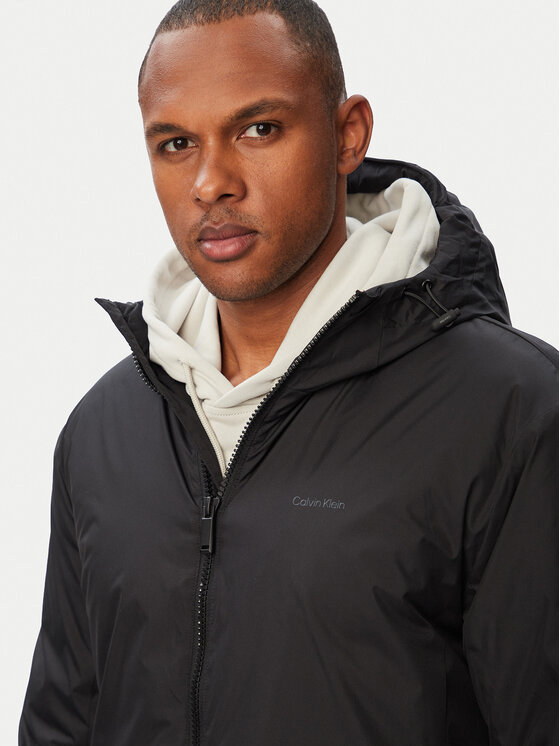 Calvin Klein Calvin Klein Übergangsjacke Rxd LV04LF503G Schwarz Regular Fit