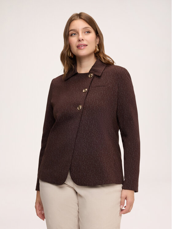 Fiorella Rubino Fiorella Rubino Giacca da abito Q068T000323N022 Marrone Regular Fit