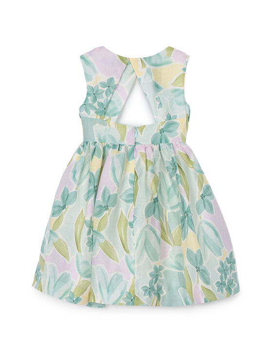 Mayoral Mayoral Elegantes Kleid 3913 Grün Regular Fit