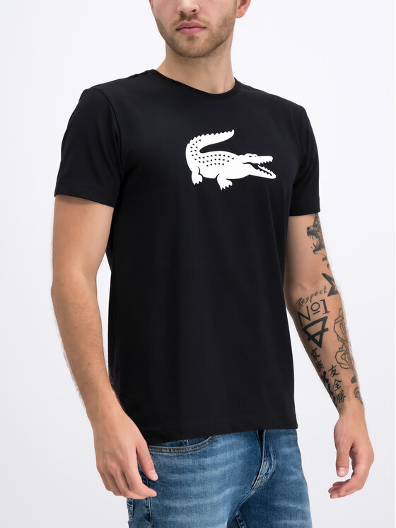 Lacoste Lacoste T-shirt TH3377 Nero Regular Fit