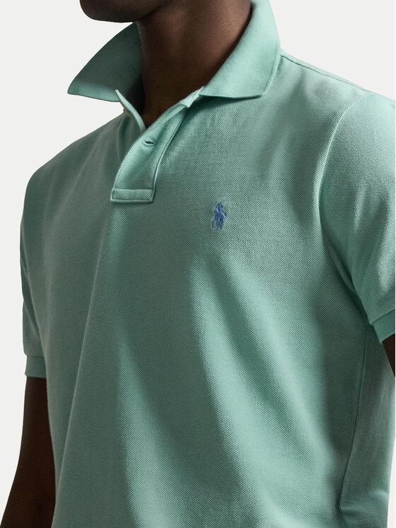 Polo Ralph Lauren Polo Ralph Lauren Polo 710536856503 Zielony jasny Slim Fit