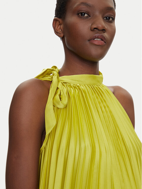 Dixie Dixie Rochie cocktail A319W014A Verde Regular Fit