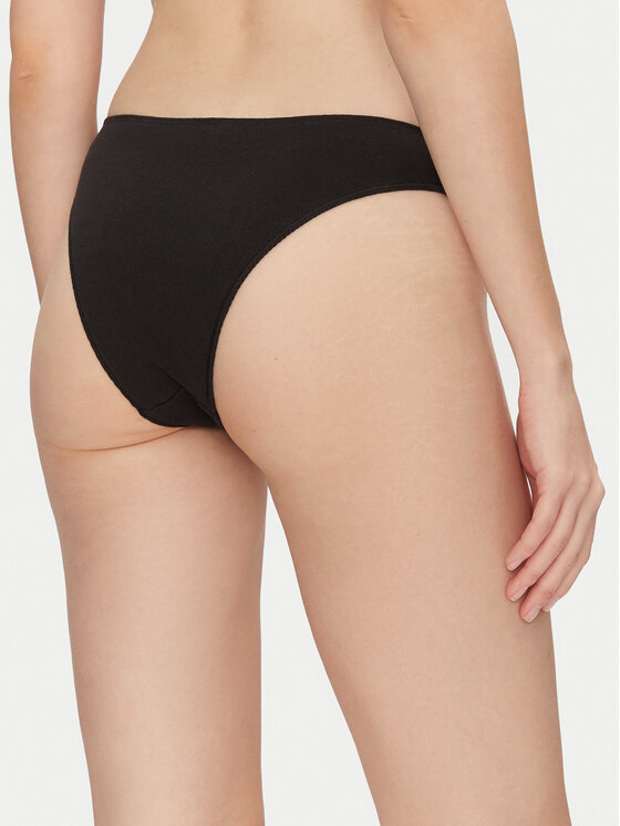 Tommy Hilfiger Tommy Hilfiger Souprava brazilských kalhotek UW0UW05968 Černá