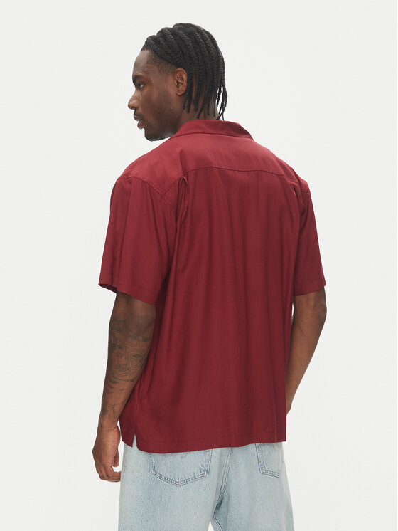 Element Element Πουκάμισο Bowling ELYWT00170 Μπορντό Regular Fit
