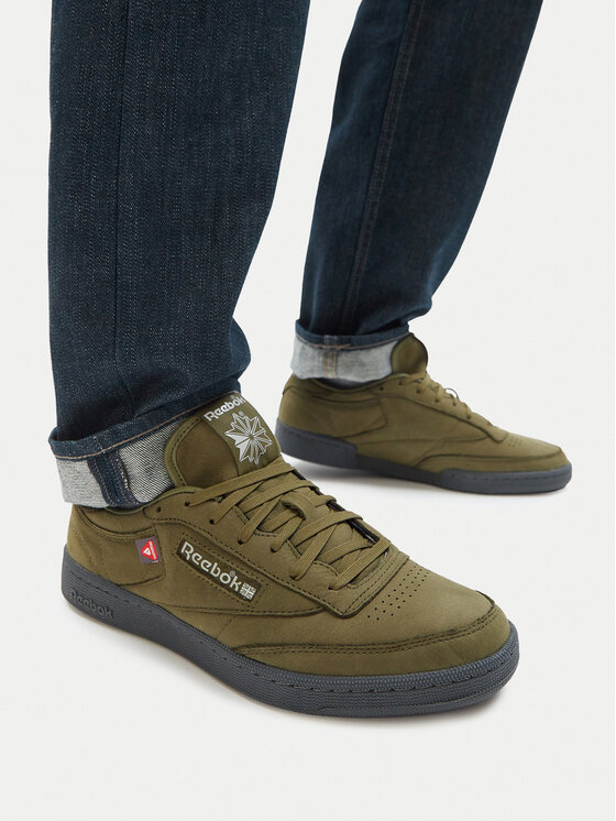 Reebok Reebok Αθλητικά EO-CLUB C 85 100278976 Σκούρο πράσινο