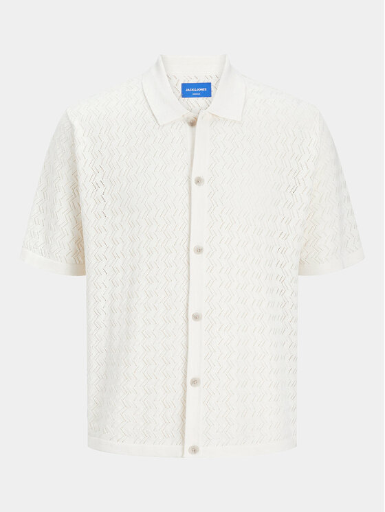 Jack & Jones Jack & Jones Koszula Jornoto 12255011 Écru Regular Fit