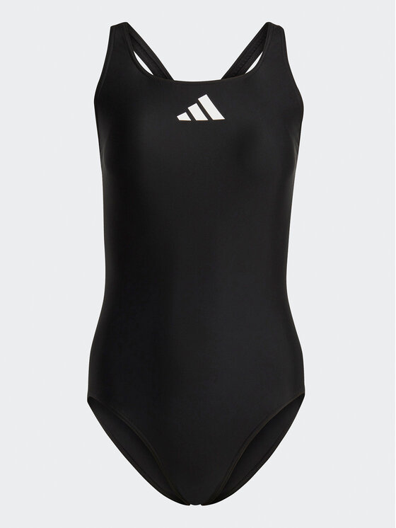 adidas adidas Badeanzug 3 Bar Logo Swimsuit HS1747 Schwarz