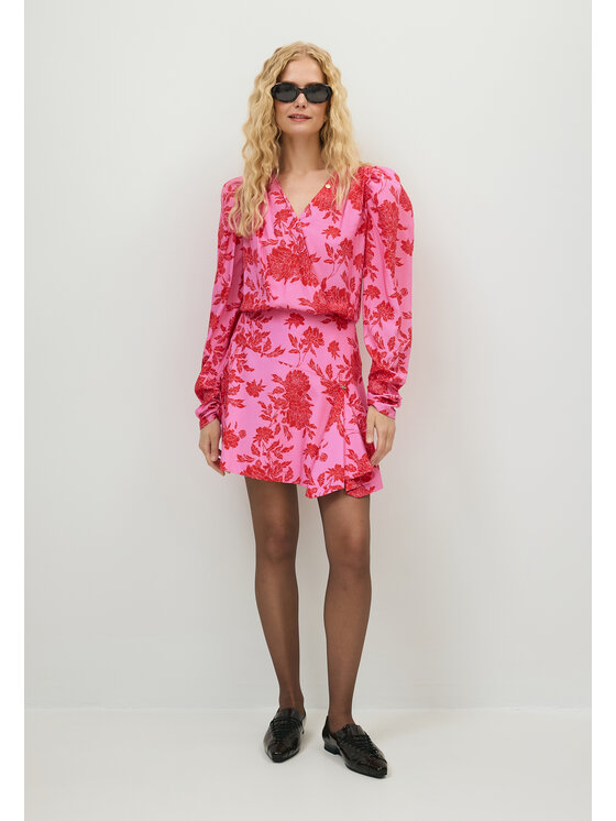 BIZUU BIZUU Body ALIBA FLORAL Růžová Standard Fit