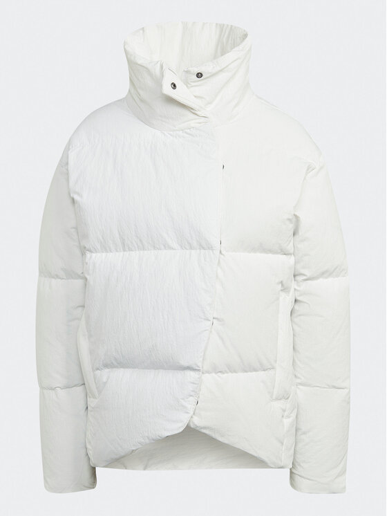 adidas adidas Kurtka puchowa Big Baffle HN9935 Biały Loose Fit