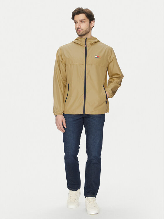 Tommy Jeans Tommy Jeans Giacca a vento Chicago DM0DM20204 Beige Regular Fit
