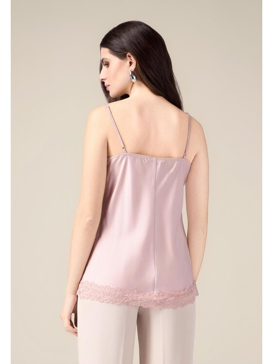 Oltre Oltre Blusa 2293J600670N006 Rosa Regular Fit
