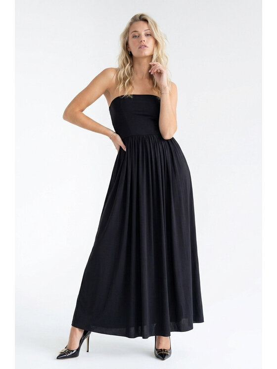 FIGL FIGL Φόρεμα βραδινό M1344 Μαύρο Straight Fit