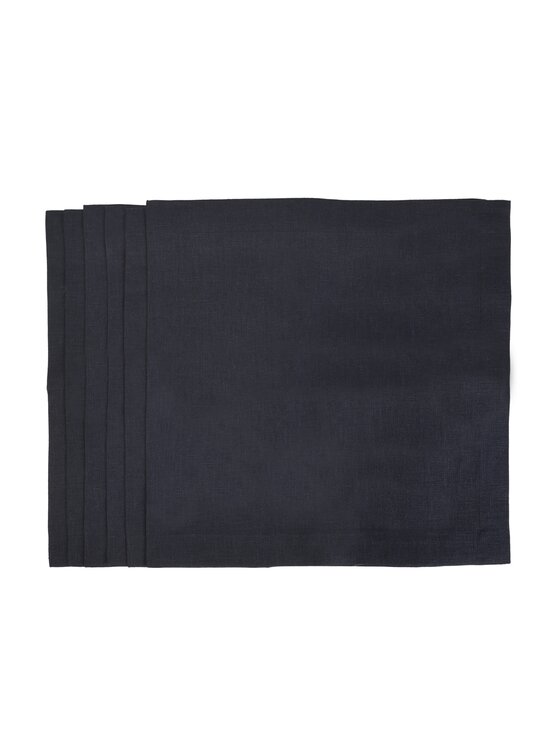 Roseberry Home Roseberry Home Serwetki Royal Black Goldenline Czarny