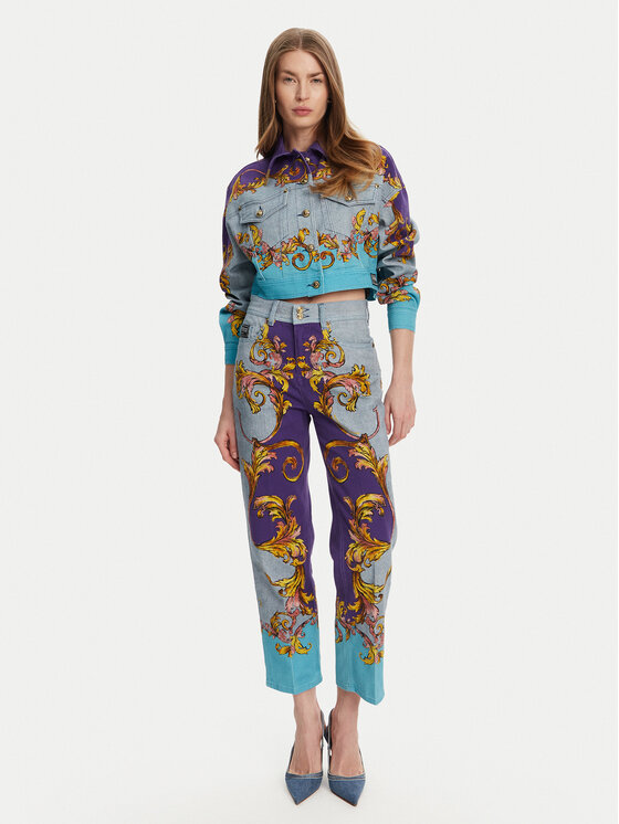 Versace Jeans Couture Versace Jeans Couture Jeansy 78HAB5P5 ES140L54 Barevná Regular Fit