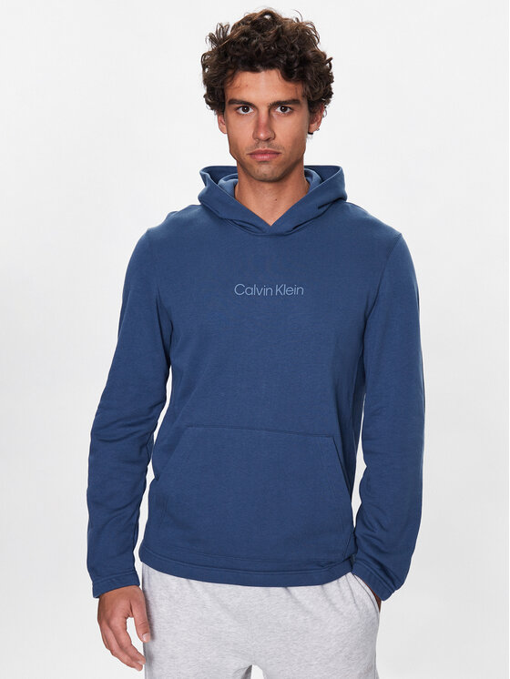 Calvin Klein Performance Džemperis 00GMS3W303 Mėlyna Regular Fit