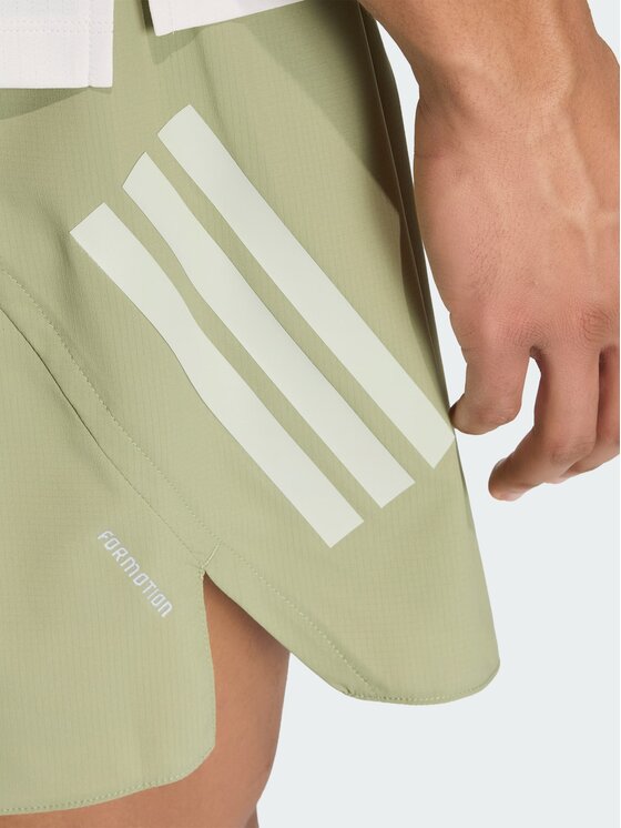 adidas adidas Szorty sportowe 158762 Zielony Regular Fit