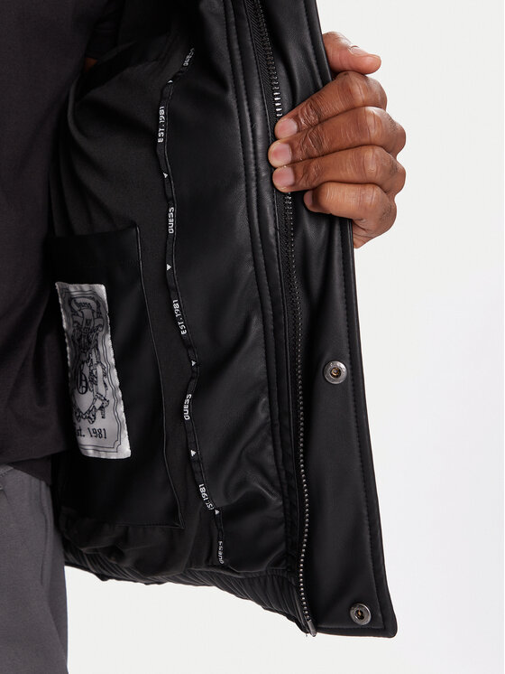 Guess Guess Kurtka zimowa M5BL2F W1050 Czarny Regular Fit