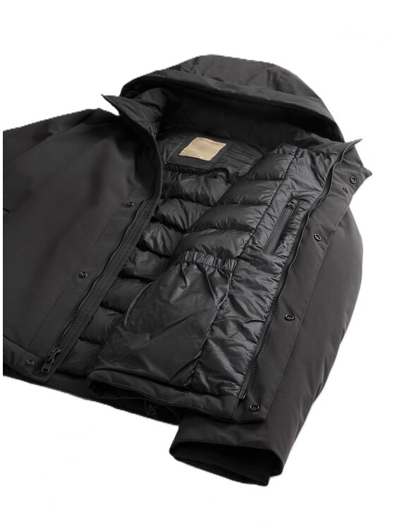 Woolrich Woolrich Kurtka zimowa cfwoou0929mrut3339-100 Czarny Regular Fit