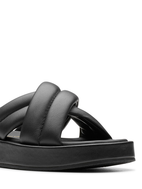 Clarks Clarks Natikače Alda Glide 26179276 Crna